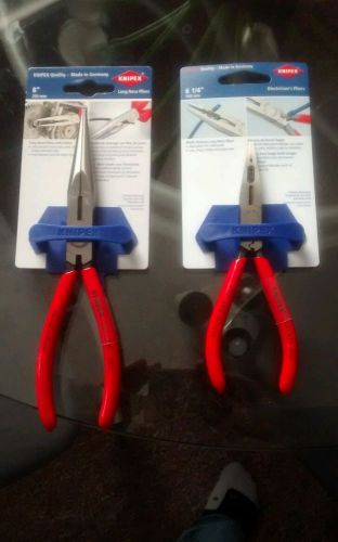 KNIPEX long nose pliers. KNIPEX Electricians pliers