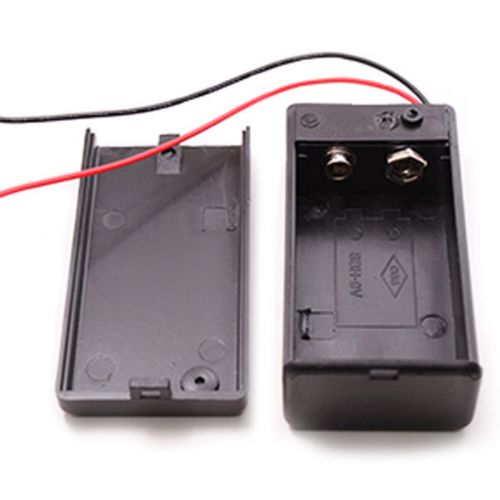 1pcs 9v battery holder with on/off switch 9 volt box pack power toggle best for sale