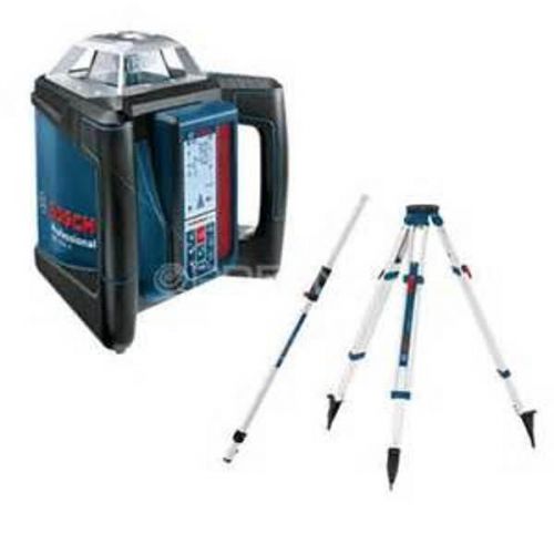Bosch self-leveling rotary laser complete kit grl500 rl500 for sale
