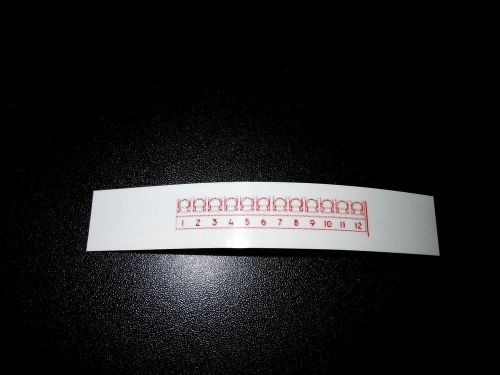 Gecko g540 terminal block id label for sale