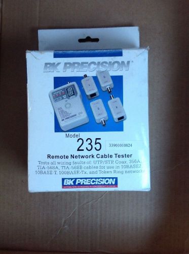 Bk precision 235 network cable tester for sale
