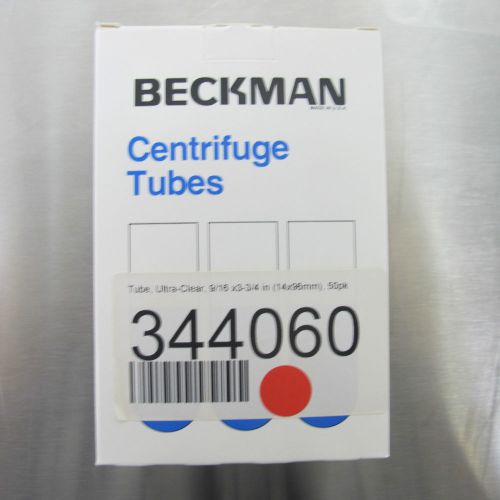 Beckman Centrifuge Tubes 50 pk #344060 [Item#344060]