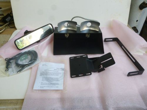 Federal Signal MS2-FD Mirror-mount Strobe Light Package NOS
