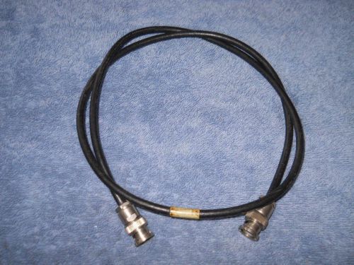 RF Test Patch Cable BNC Male Plug -to- BNC Male Plug, RG58/U, 50 Ohms, 36&#034; Long