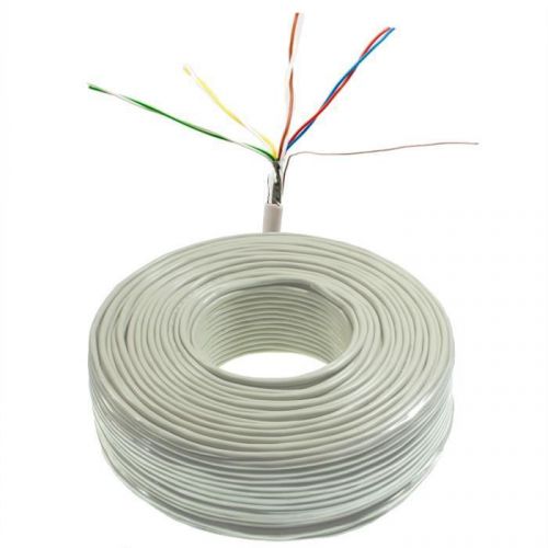 100m telephone cable 4x2x0,6mm jysty - 8 wires - telecommunication cables for sale