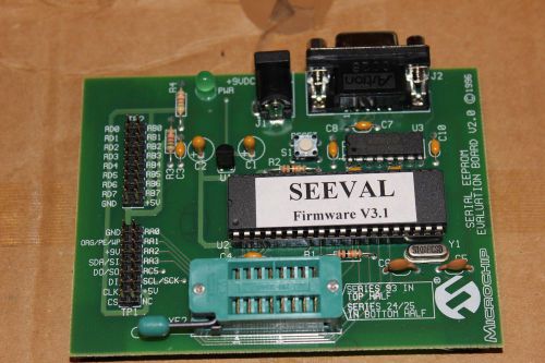 Microchip Serial EEPROM Evaluation Board V2.0 board for 93XX and 24/25xx series)