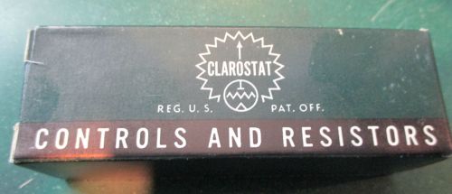 New genuine clarostat potentiometer 53c1-100k z, new in box for sale