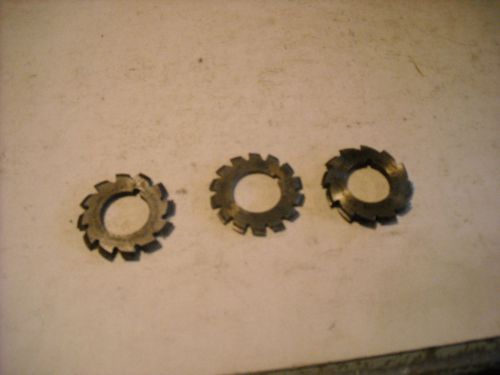 3 Gear Cutters, U.S.Made, B&amp;S, UTD, 7/8 Hole