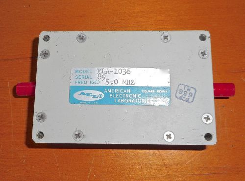 AEL FLA-1036 Low Pass Filter, New