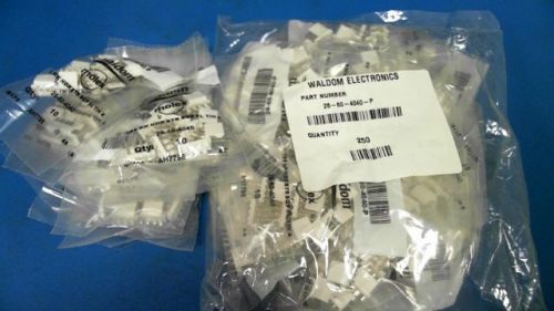 80-PCS CONN WIRE TO BOARD HDR 4 POS 3.96MM SOLDER ST THRU-HOLE BAG 26604040