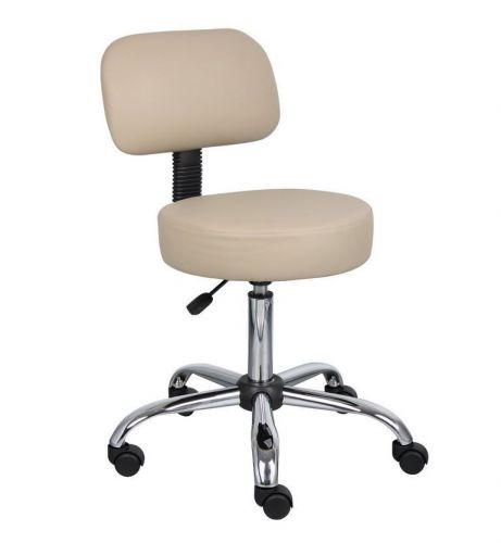 Office Boss Furniture Caressoft Medical Stool Lab Doctor Chairs Business Beige
