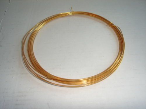 100 Feet Of Gold Plated Nickel Wire .032 Dia Sigmund Cohn