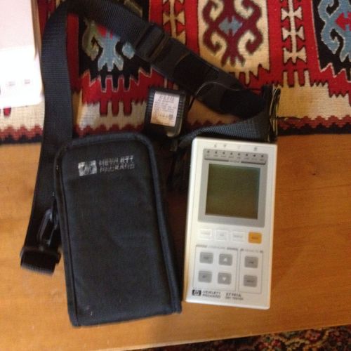 HEWLETT PACKARD HP 37741A DS1 TESTER WITH CASE AND POWER CORD