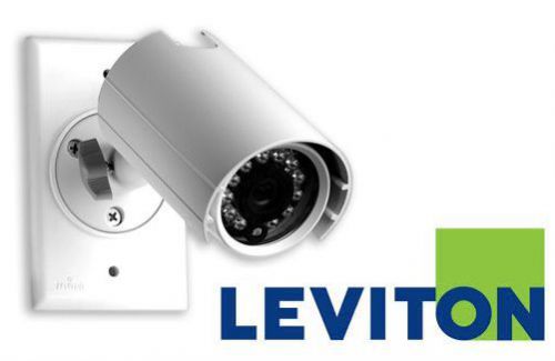 Leviton video system outdoor color camera, white vsout-w for sale