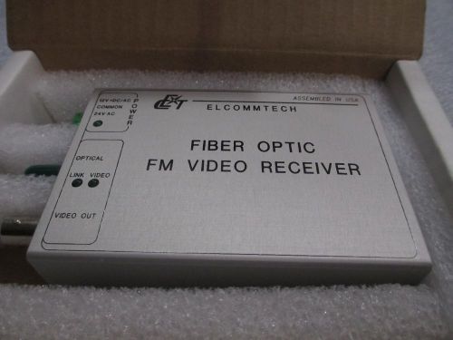 #M5 Elcommtech Fiber Optic FM Video Receiver 100S-VR-M1ST