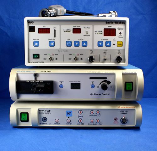 Smith and Nephew 460P Endoscopy Camera System with Insufflator