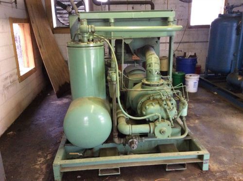 Sullair 100 hp rotary screw air compressor for sale