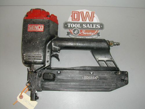 Senco sqs55xp 15 gauge staple gun stapler 7/16&#034; crown heavy wire 2 1/2&#034; for sale