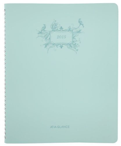 AT-A-GLANCE Weekly and Monthly Planner 2015,8.5 x 11  Green (772-905), 2454