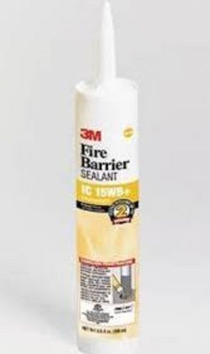 New: lot of two, 3m fire barrier sealant ic 15wb+ , 10.1 oz. each. for sale