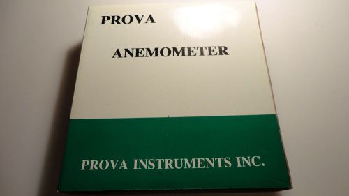 Prova AVM-03 Anemometer