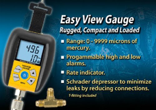 Fieldpiece svg3 digital vacuum gauge with alarm for sale
