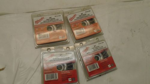 Lot of 4 milwaukee 48-52-2300 standard twist knot wheel 3 in new for sale