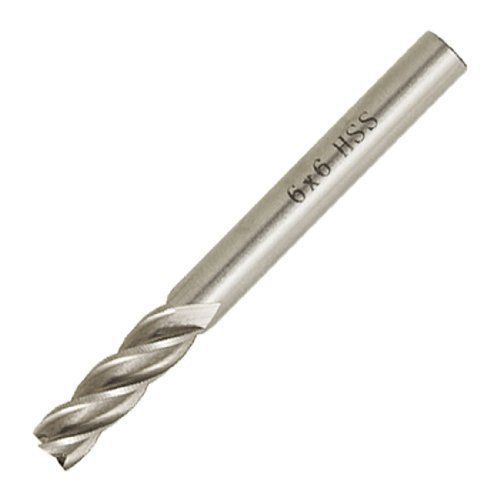 15/64&#034; x 15/64&#034; straight shank 4 flutes hss end mill drill bit for sale
