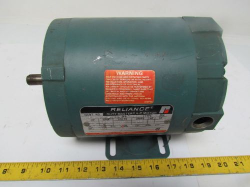 Reliance p56h1320w-nu duty master motor 1/2hp 3phase 208-230/460v 1725 rpm 56c for sale