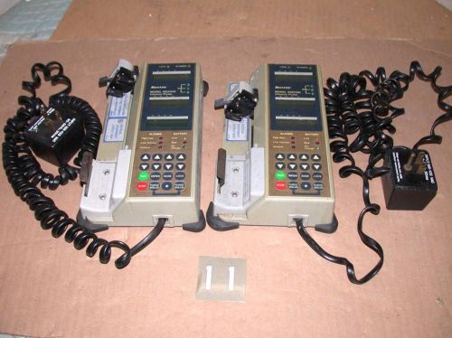 Lot of 2 Baxter AS20 GH Infusion Pump  with power supplies Free Ship