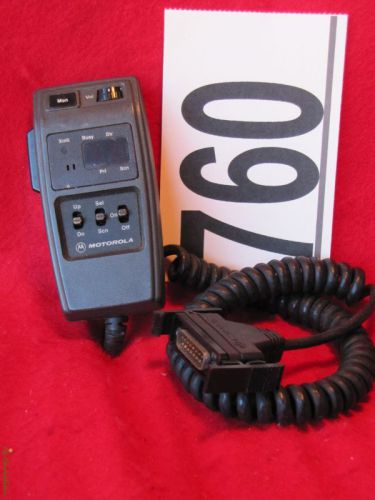 Motorola mic microphone (hand held control head) for spectra ~ hcn1051a ~ #760 for sale