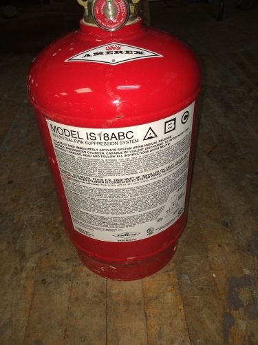 Amerex IS18ABC Fire Suppression System (18LB) Dry Chemical for spray booth