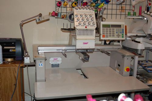 SWF/A T1201 12 Needle, Single Head Embroidery Machine - SEE DESCRIPTION