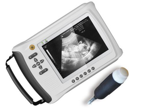 Veterinary Portable Digital Ultrasound Scanner Machine with 3.5Mhz Sector Probe