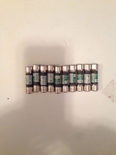 BOX OF (10) BUSSMANN BUSS FUSETRON FNM-1/2 AMP FUSES NEW IN BOX Lot Of 9