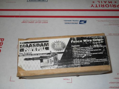MAASDAM Pow&#039;r-Pull Fence Wire Grip Power Puller Cable Rope