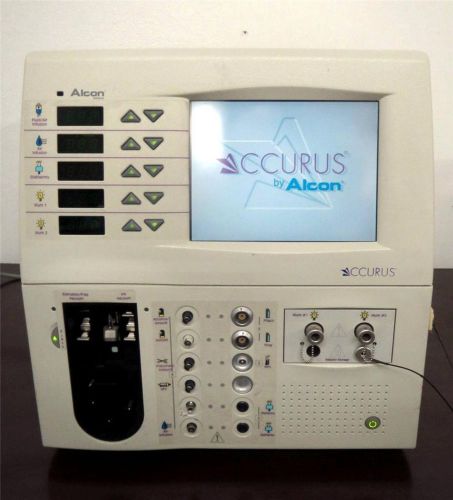 Alcon accurus 800cs phaco emulsifier vitrectomy system 8065741008 #2 for sale