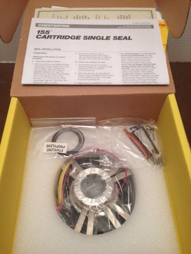 Chesterton Single Cartridge Stationary Seal 155 1.500&#034; Part # 675100