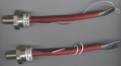 Pair of International Rectifier 2N1916 SCR Devices NOS - 110 Amp - 400 Volt Peak