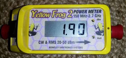 Yellowfrog 2 rms &amp; cw power meter for sale
