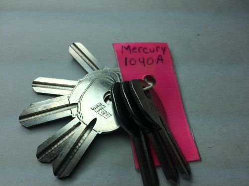 Mercury 1040A Outboard Engine Key Blanks - Set of 9 Ilco blanks