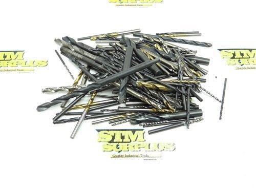 BIG ASSORTED LOT OF HSS TWIST DRILLS 5/64&#034; TO 7.4MM PTD GUEHRING OSG