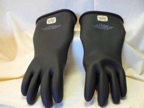 Norton lineman&#039;s gloves 1-10kv safety products linemen insulating size 11 e-114b for sale