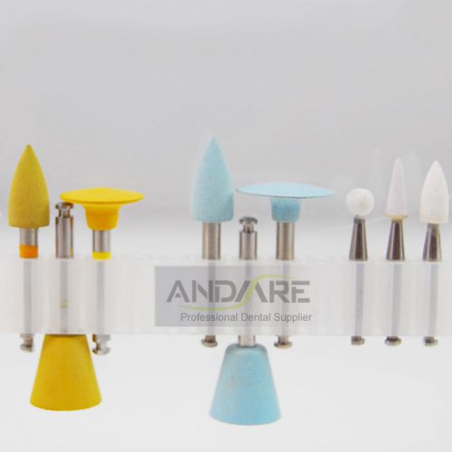 Enamel and porcelain teeth polishing kits RA 0409 Used for low-speed Dental