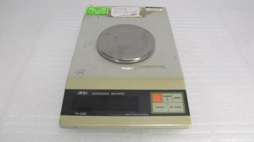 A&amp;D FX-300 ELECTRONIC BALANCE MAX 310g d=0.001g *AS IS*