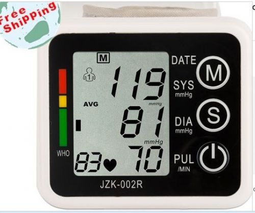 Germany Chip Automatic Wrist Digital Blood Pressure Monitor Pulse Rate