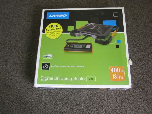 New Dymo Digital Shipping Scale S400 400 LB 181Kg Postage calculating Software