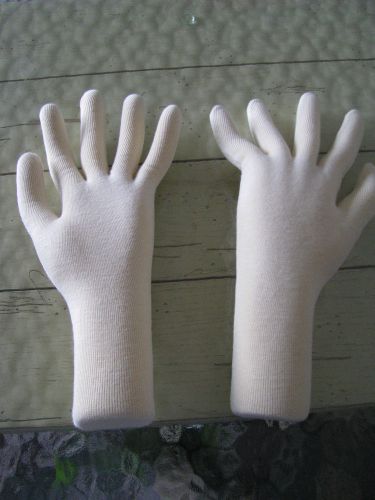 Pair Hands NEW Full Size BENDABLE  POSABLE Fleshtone Mannequin Manikin Dummy