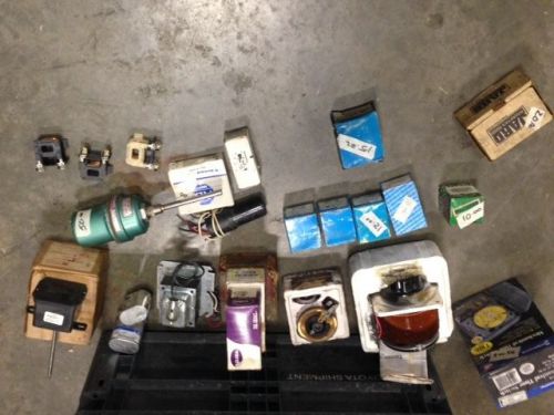 Lot of miscellaneous electrical parts lot a-1 misc electrical parts for sale