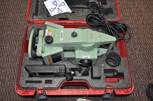 Leica tcr1105 extended range reflectorless total station for sale